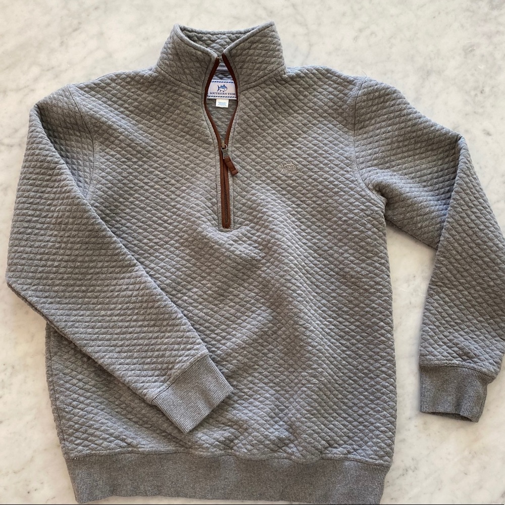 Southern Tide Quilted Pullover Men’s S